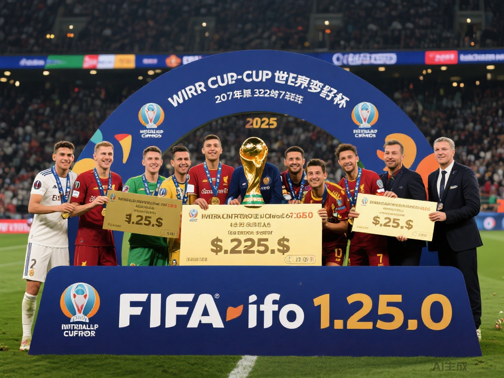 [国际足球]2025世俱杯冠军最高可获1.25亿美元巨奖（[国际足球]2025世俱杯：冠军奖金高达1.25亿美元创纪录）